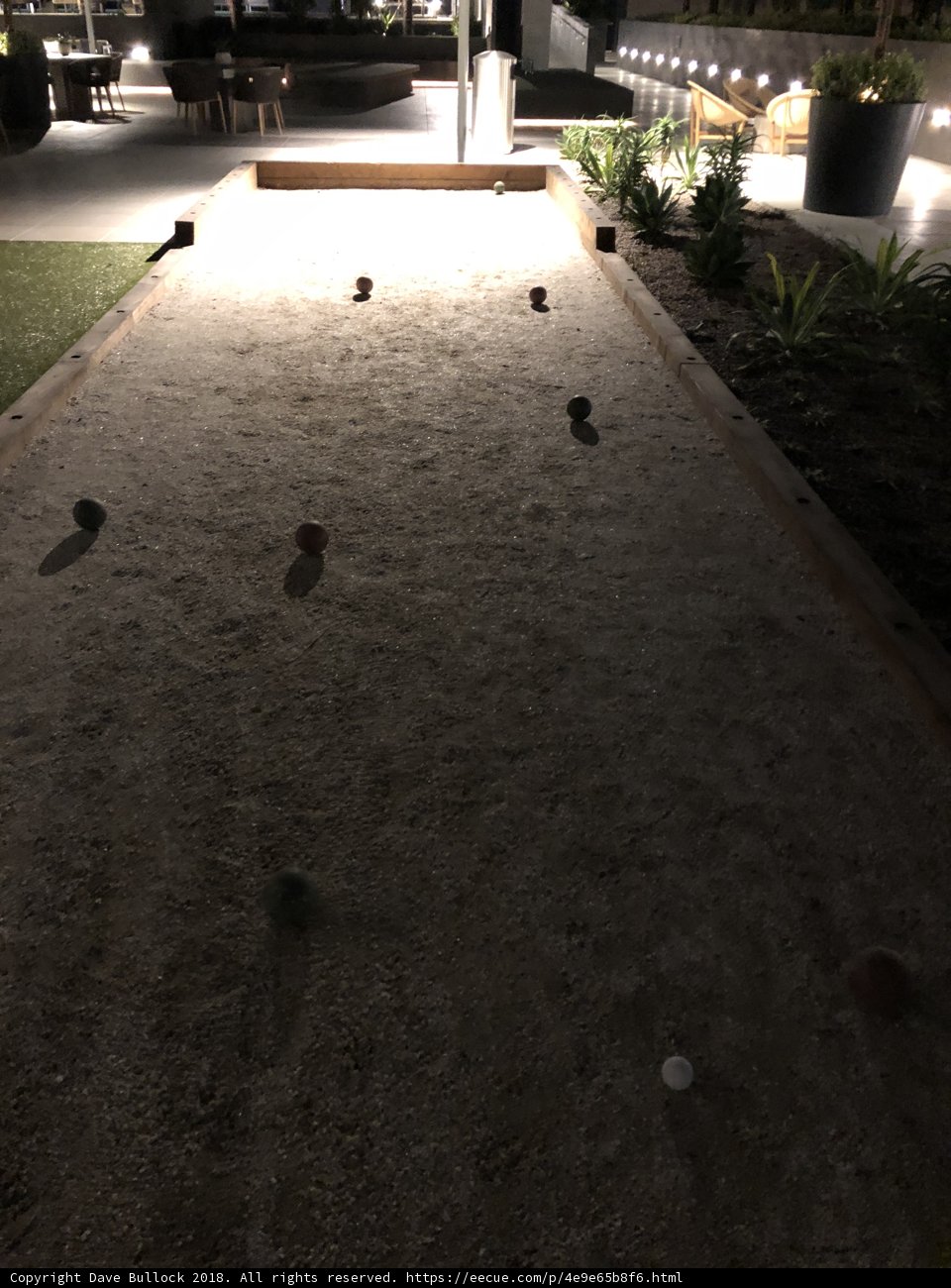 Nighttime Beach Volleyball