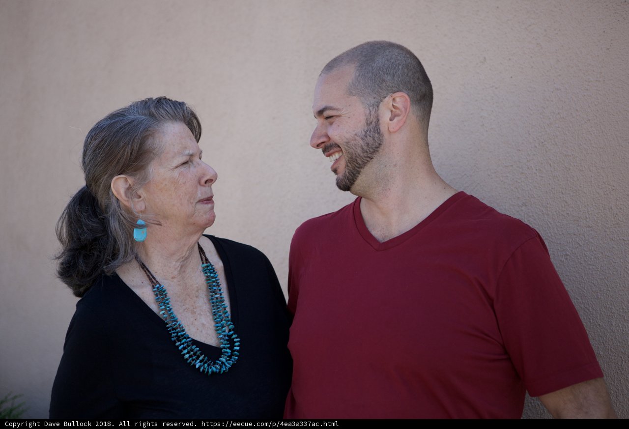Happy Couple Wears Handcrafted Bead Necklaces