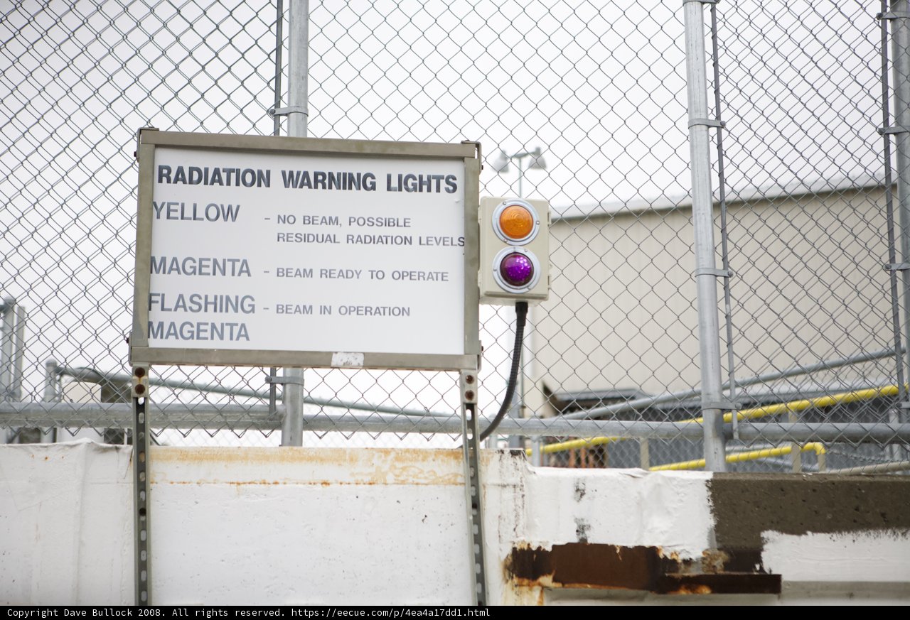 Radiation Warning Lights Ahead