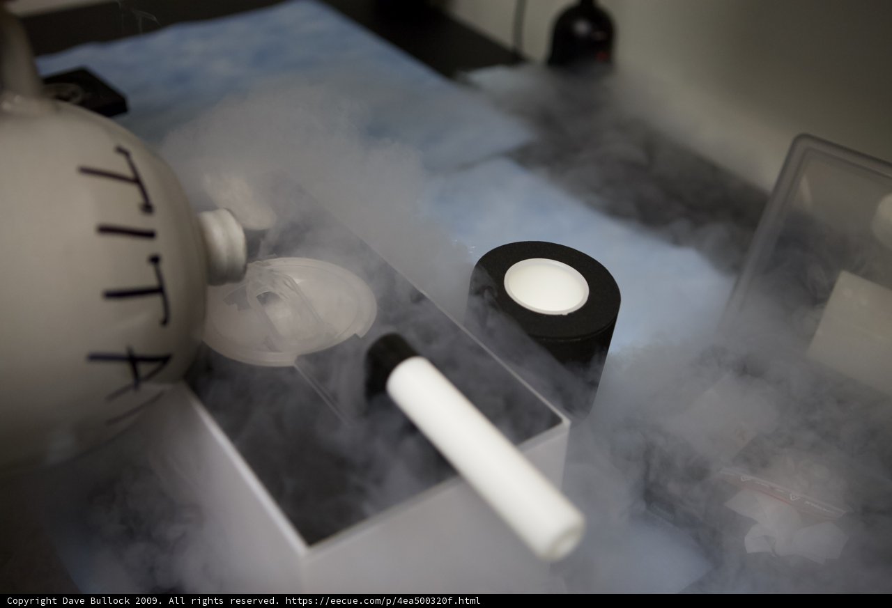 Smoke Machine on Table