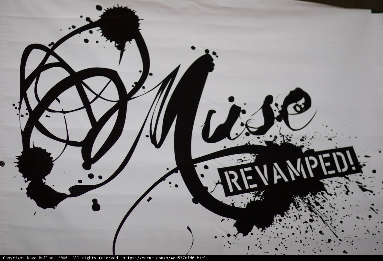 Muse Re-Vamped Poster