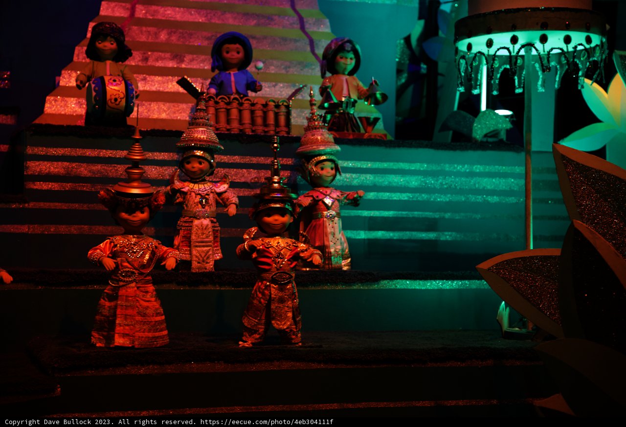 Magical Doll Display at Disneyland