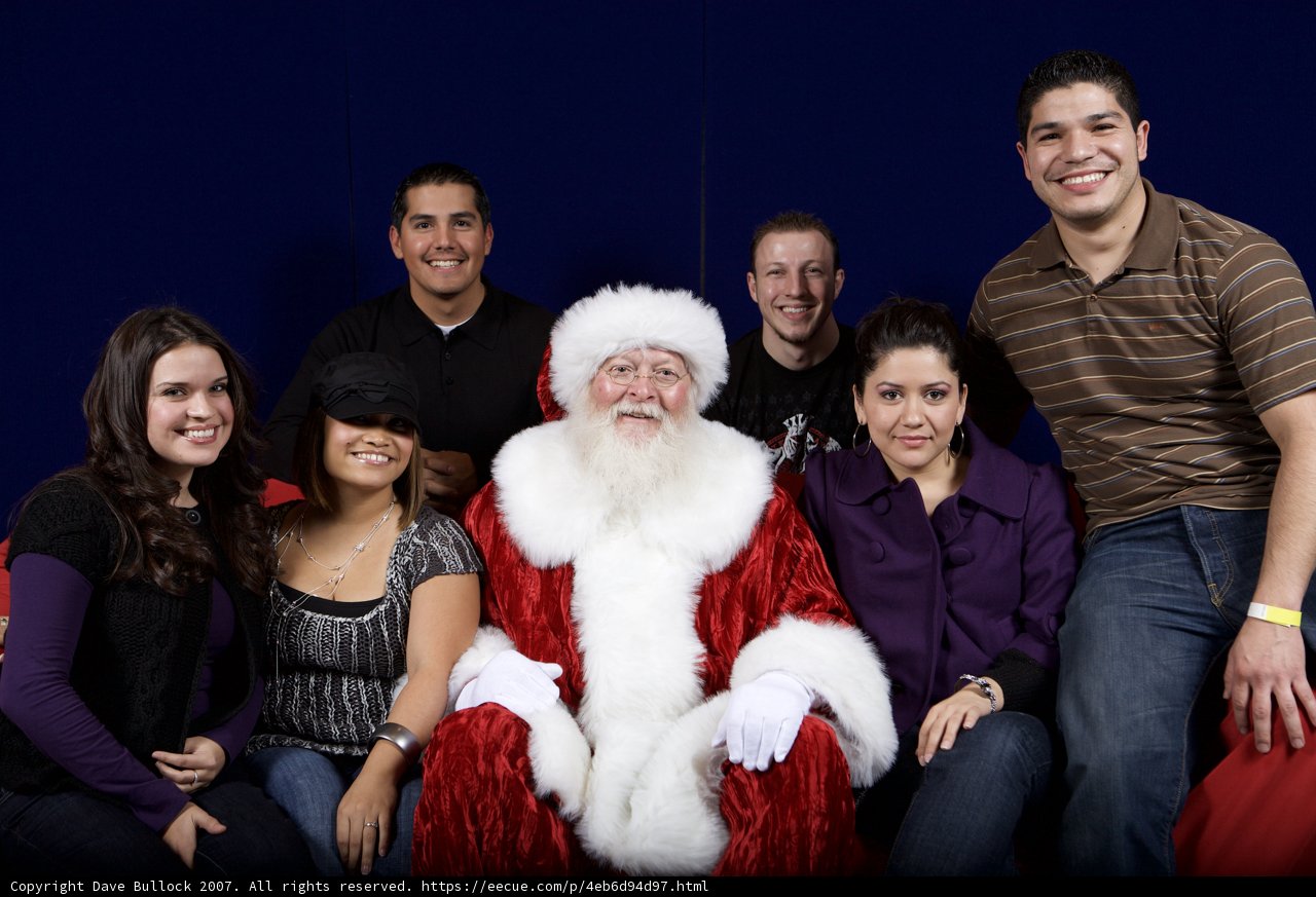 Santa Claus and his Merry Group