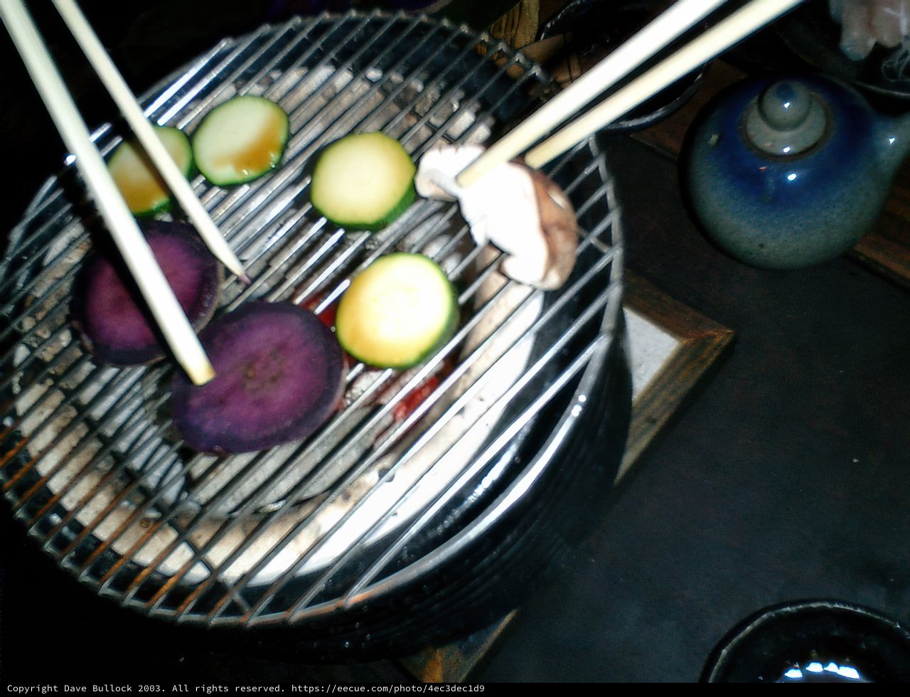 Grilling Up a Vegetable Feast in Tokyo
