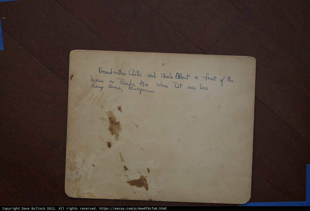 A Handwritten Document on Wooden Surface