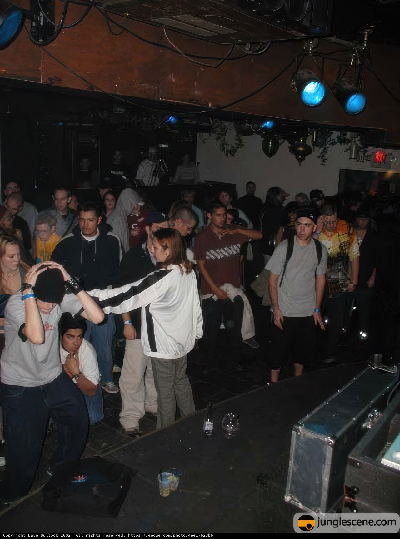 Nightclub Crowd Hypnotized by DJ's Beats