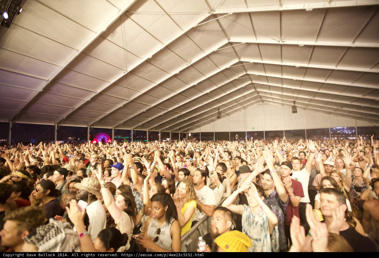 Hands up at Coachella