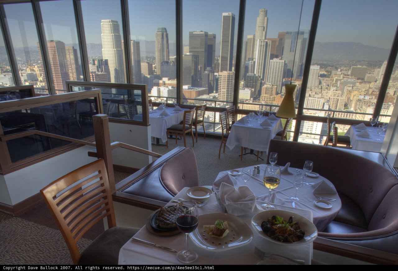 Fine Dining at a City Restaurant