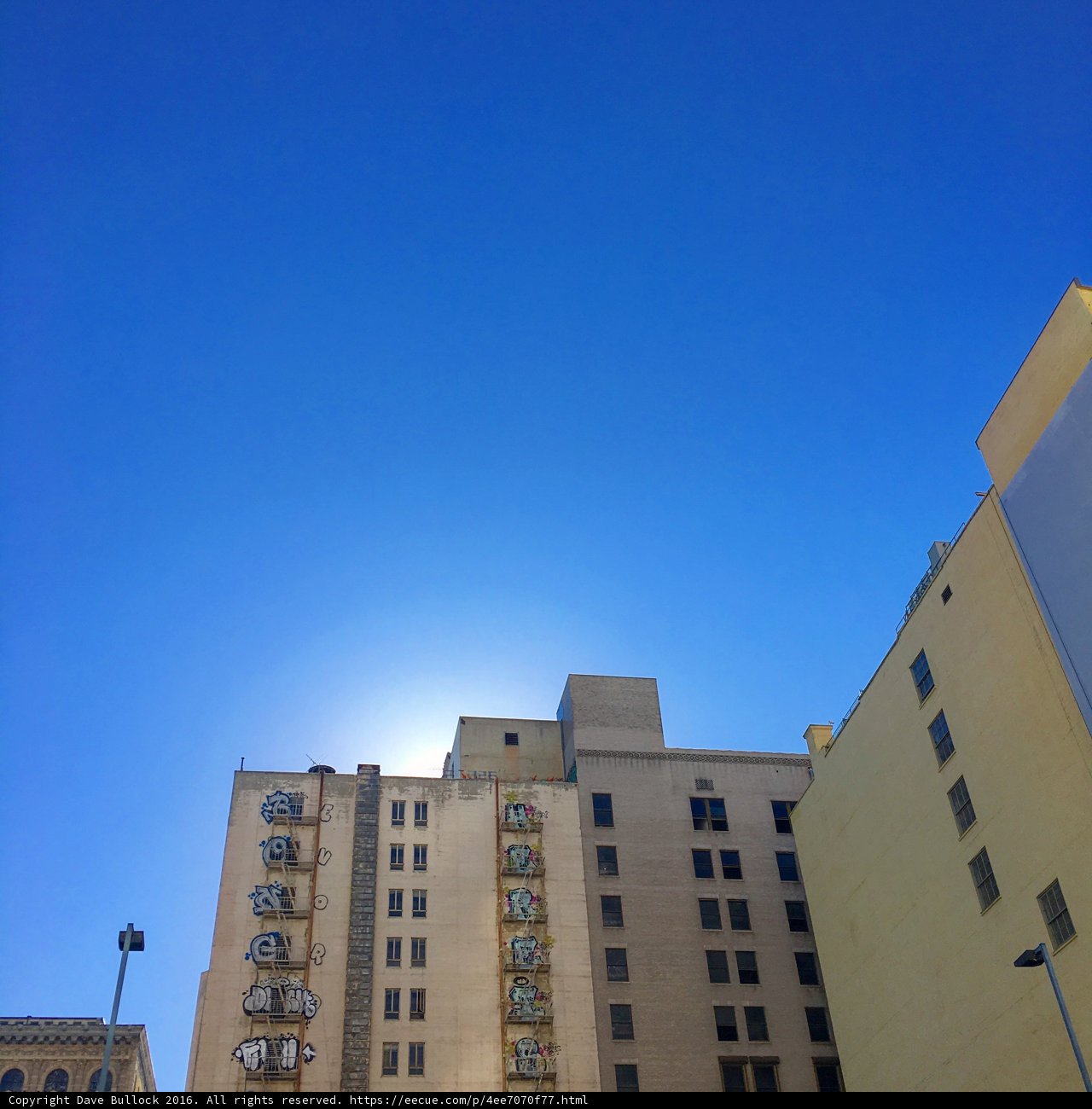 Sunny Skyscraper Cityscape