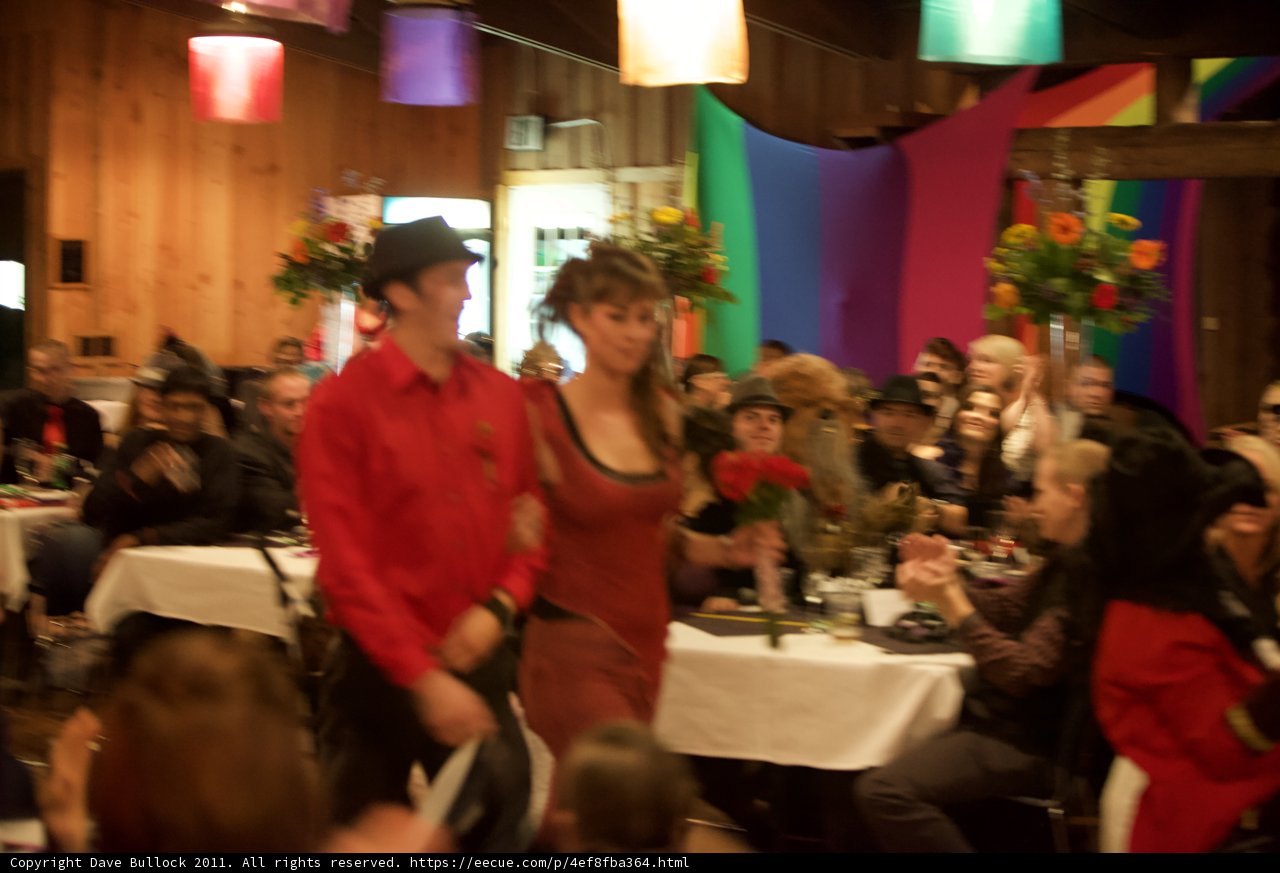 Dancing in the Cozy Restaurant
