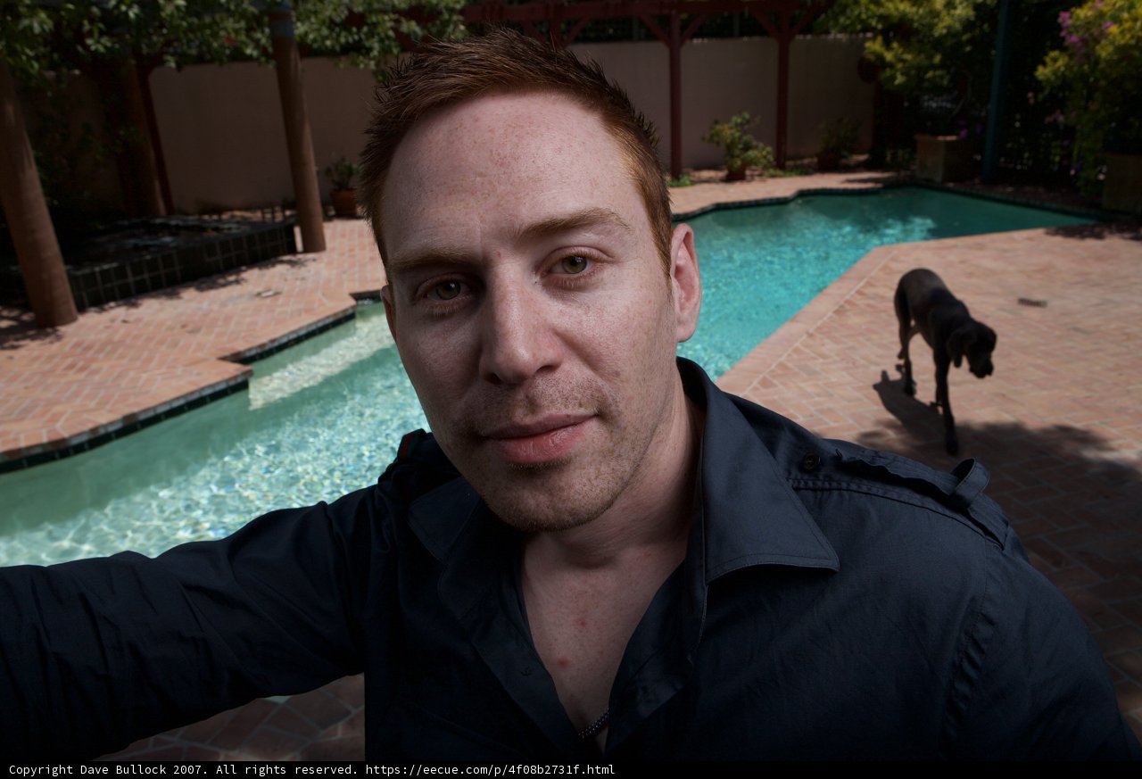 Poolside Selfie