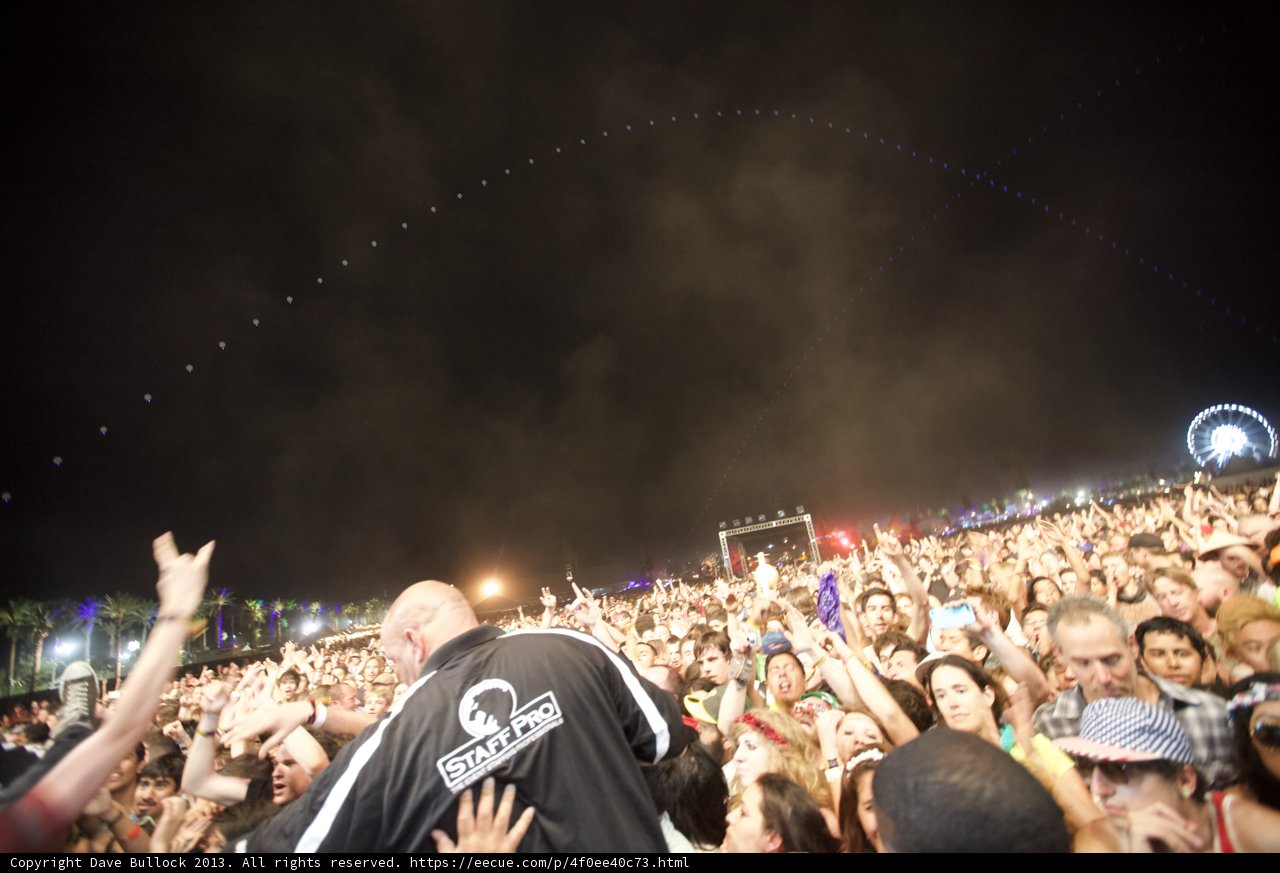 Kidd Keo Rocks Coachella Night Sky