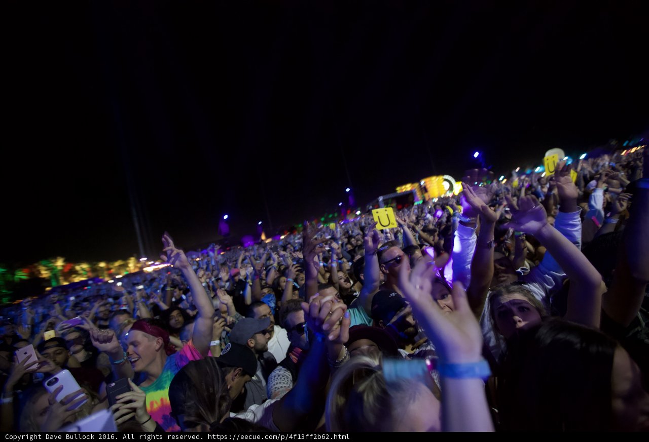 Urban Nightlife at Coachella Concert