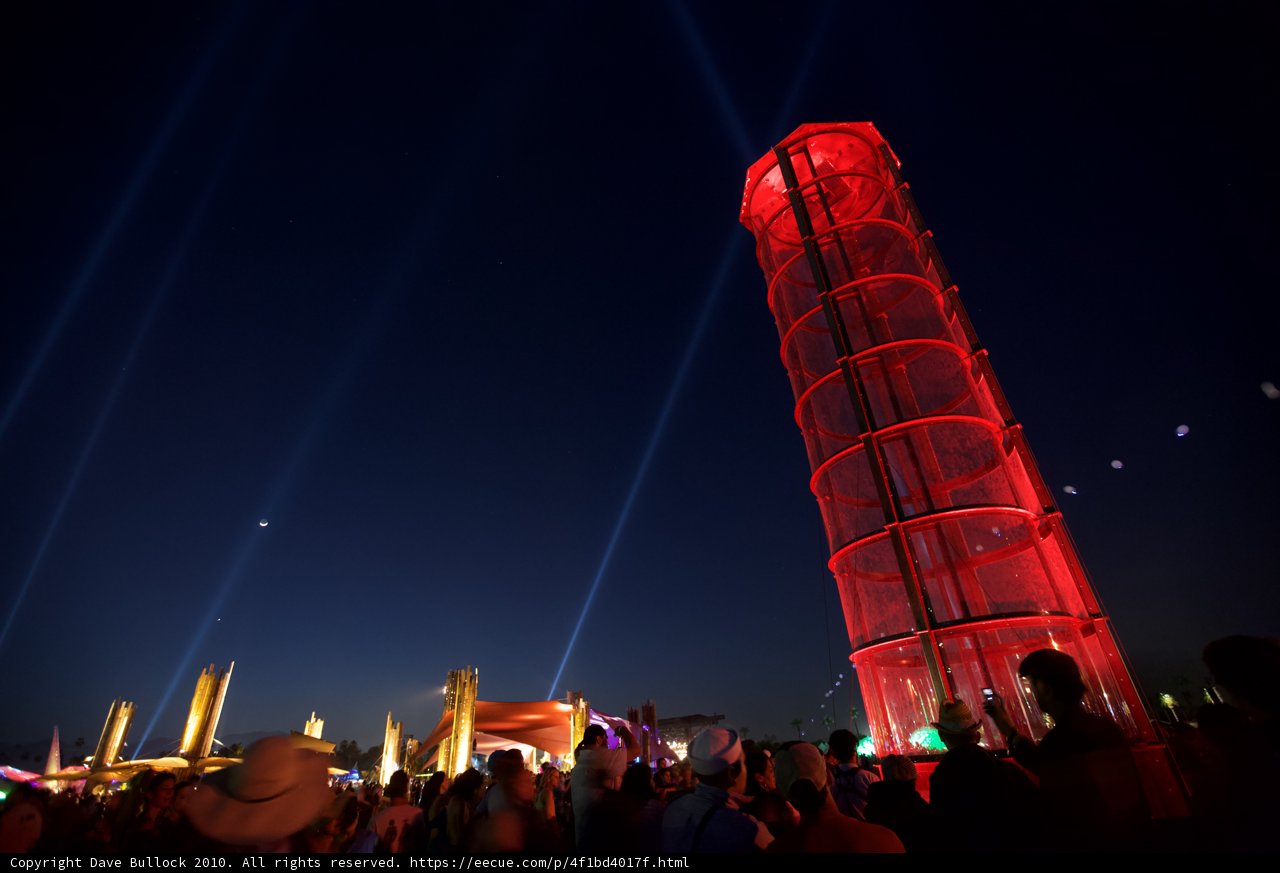 The Glowing Red Tower