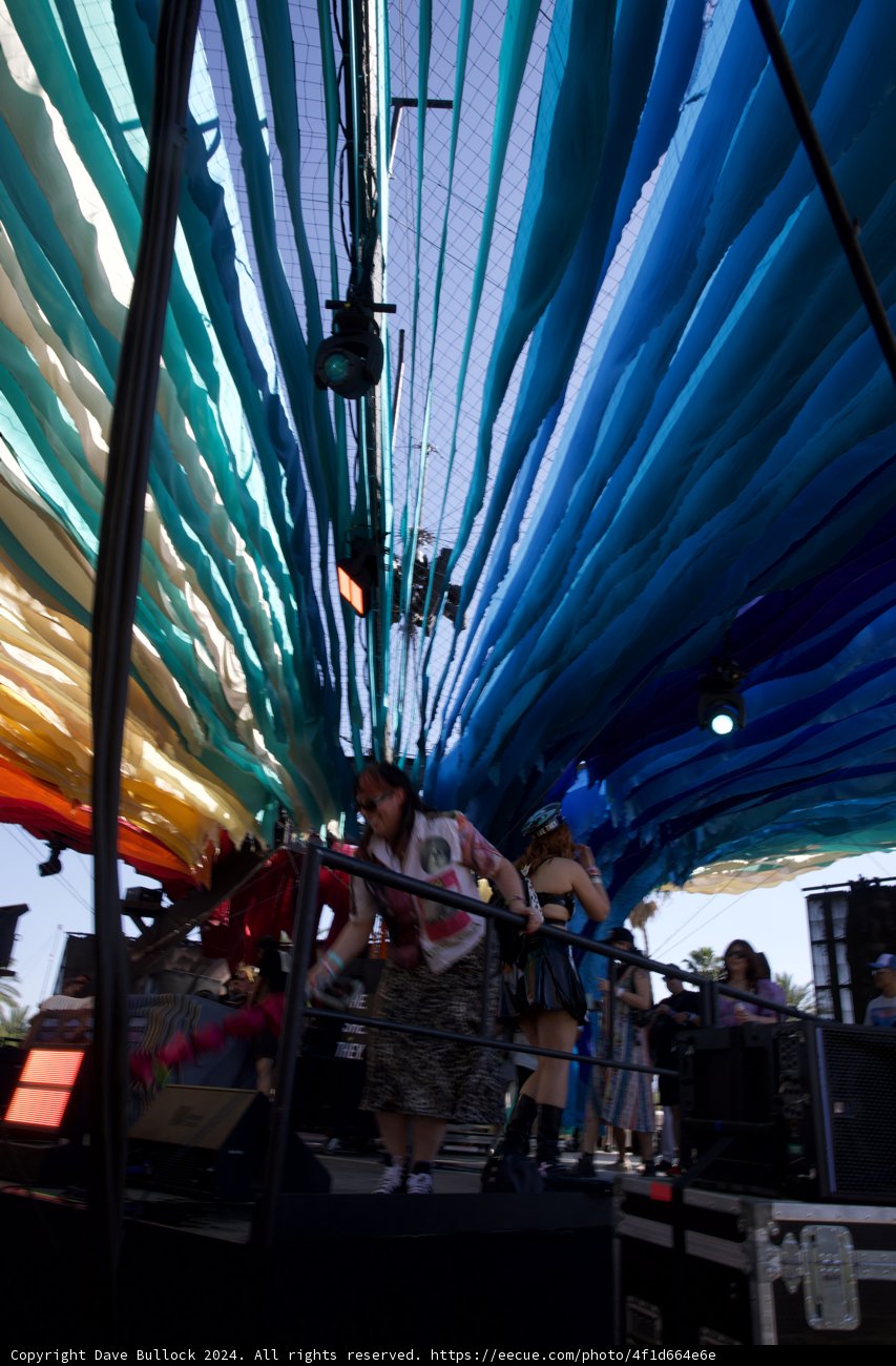 Festival Colors in Motion: Coachella 2024