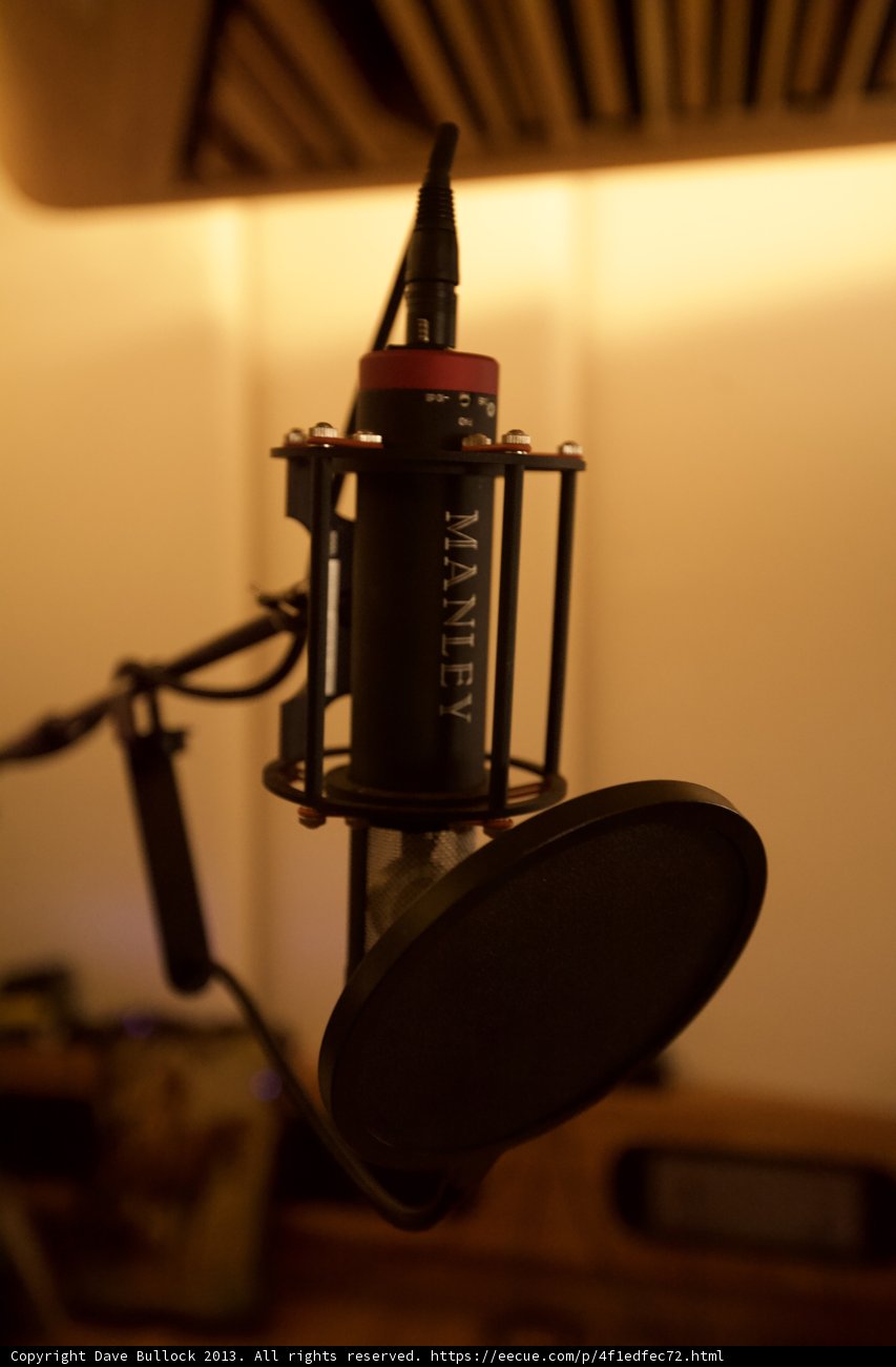 Recording Studio Mic with Illumination
