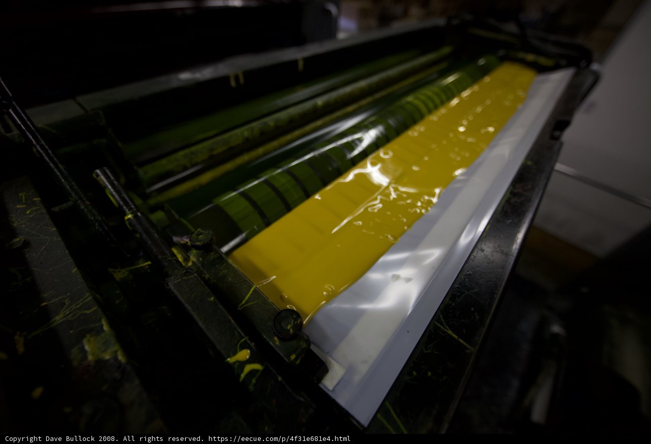 The Colorful Printing Machine