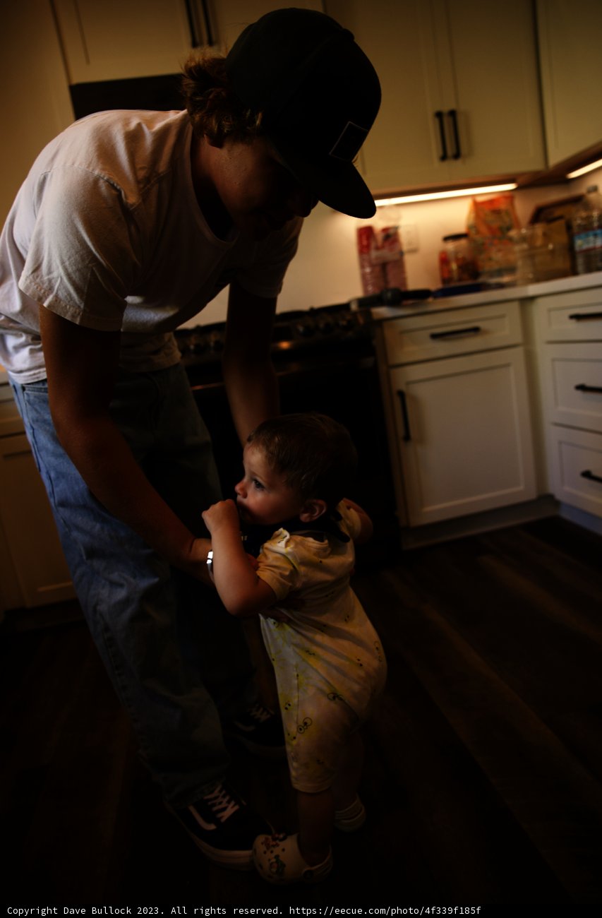 Kitchen Laughter: Party Fun at Wesley's First Birthday