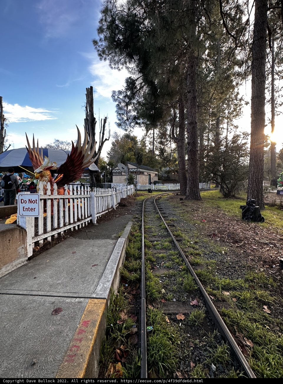 A Scenic Train Track