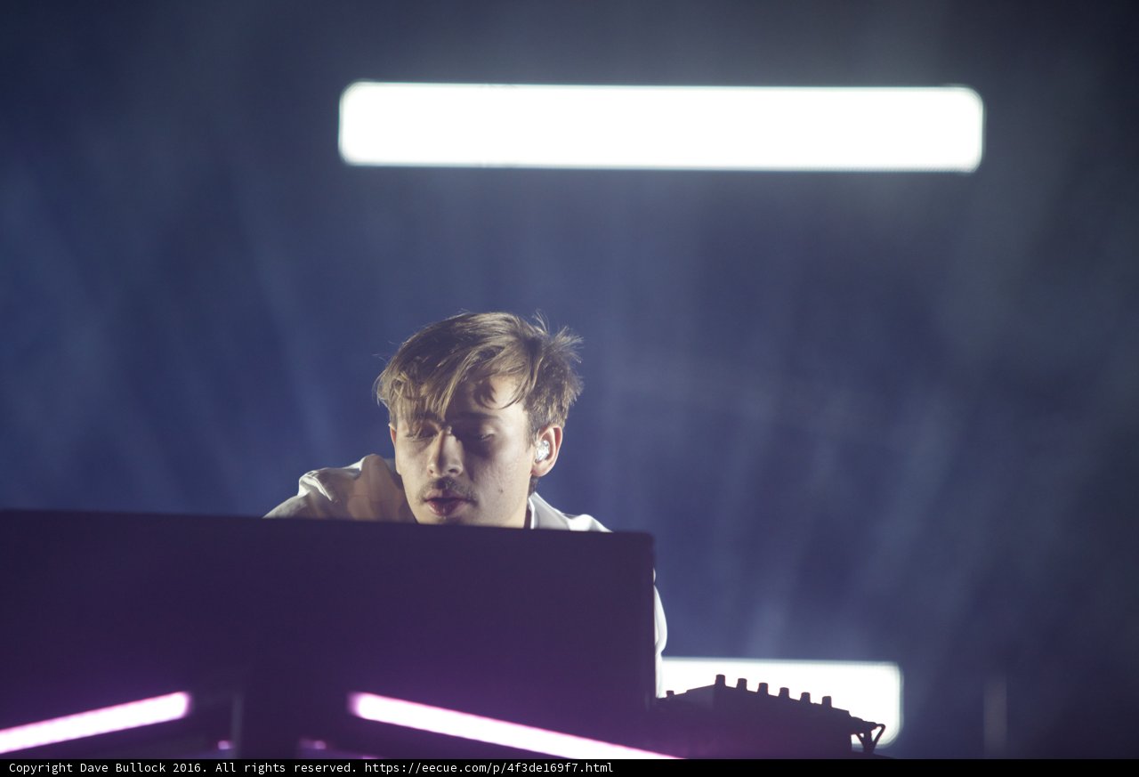 Maikel Delacalle Performs on Keyboard at Coachella