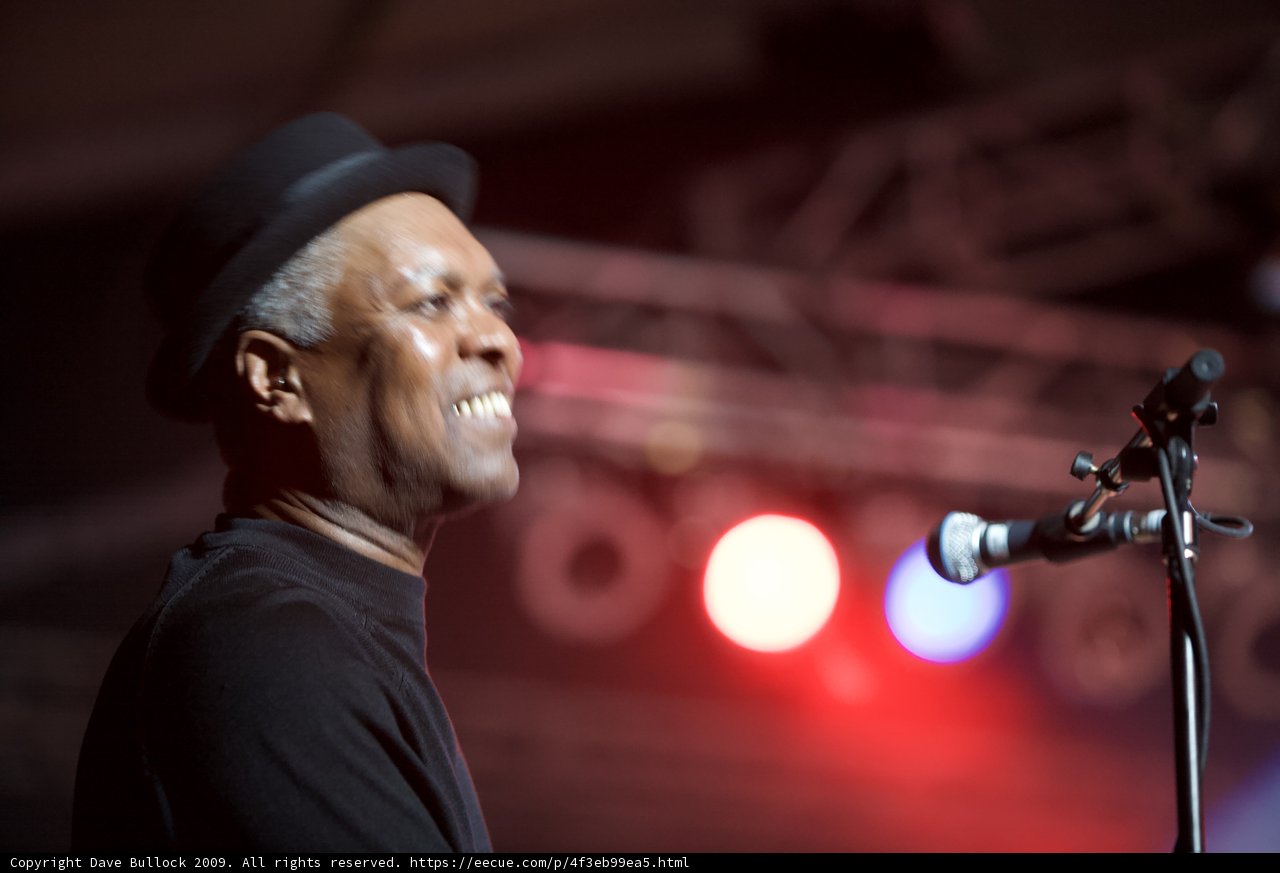 Booker T. Jones Belts Out a Tune at Coachella 2009
