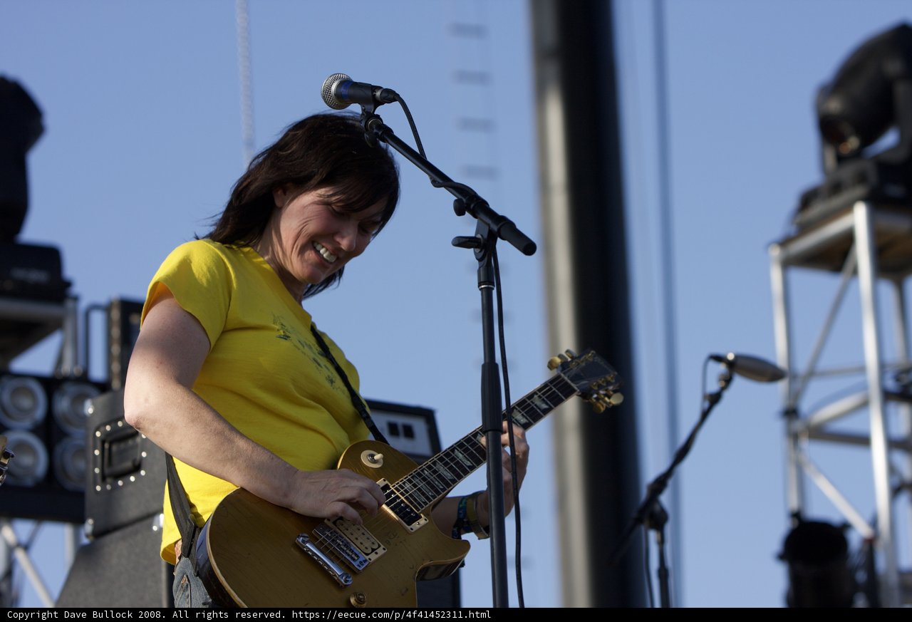 Kim Deal Rocks the Stage at Coachella