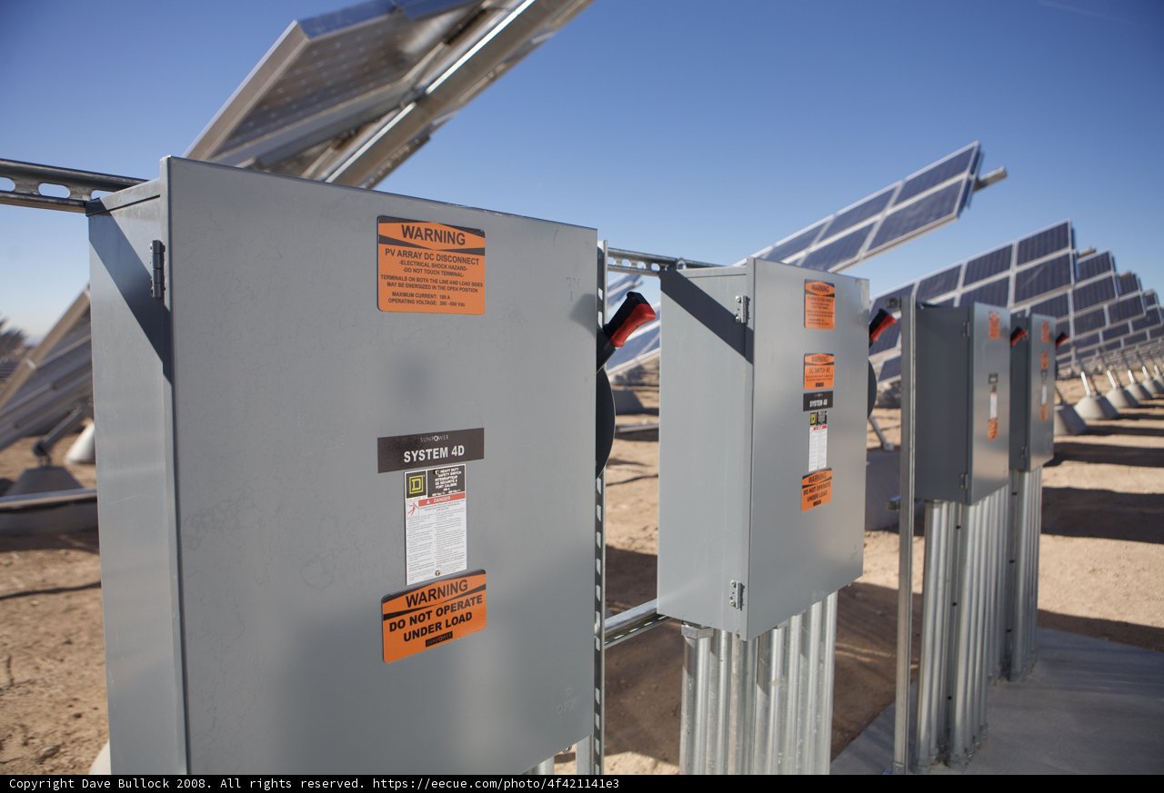 Nellis Solar Panel Array