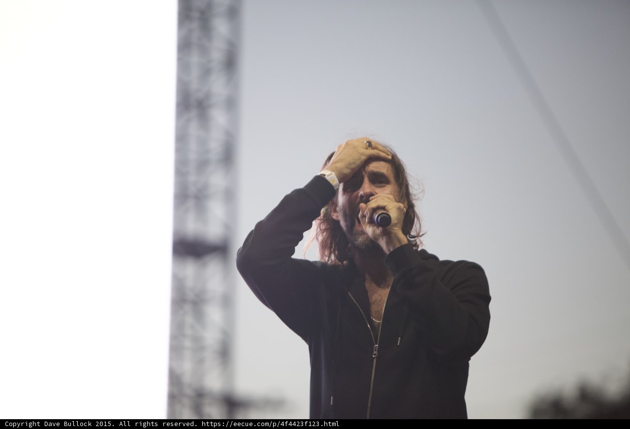 Long Haired Performer Portrait