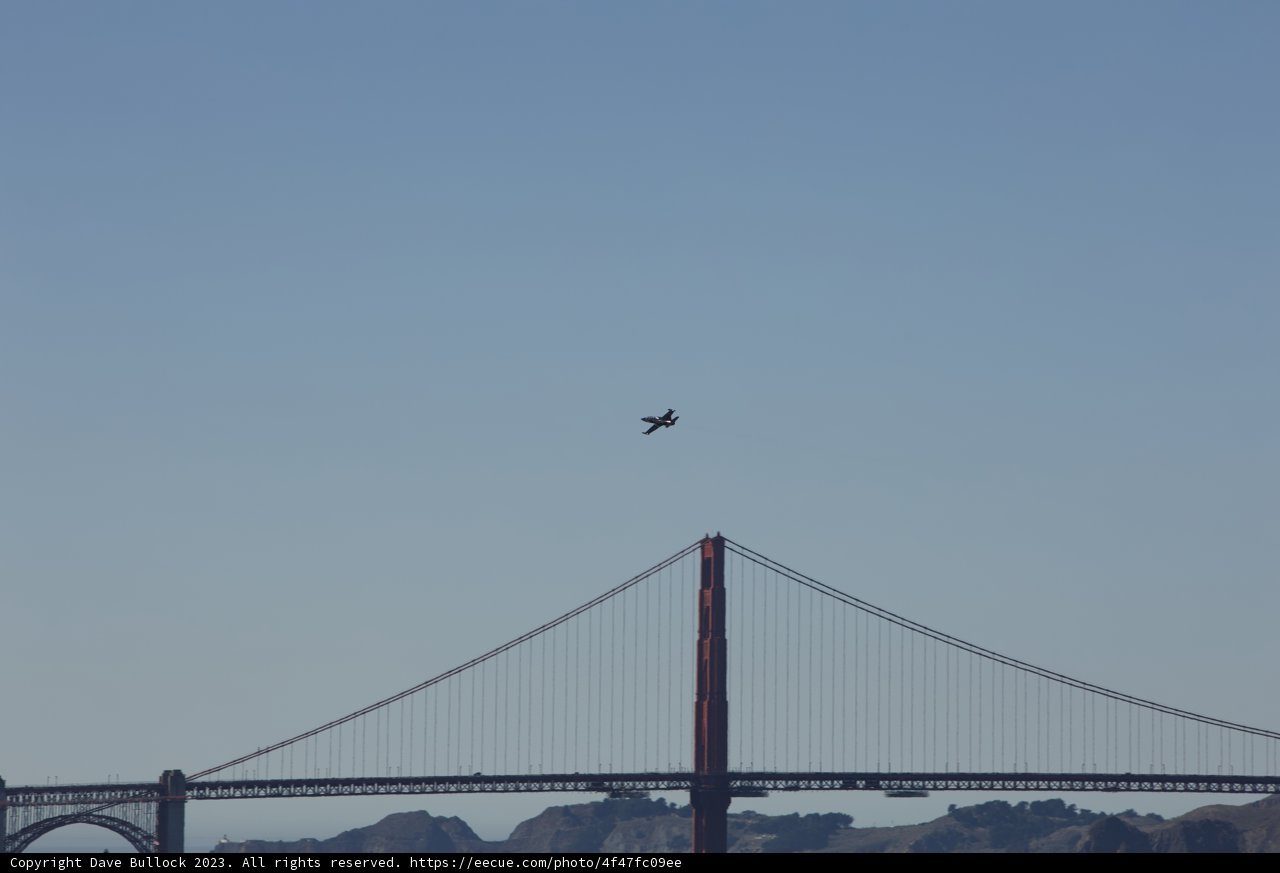 Aerial Acrobatics over Golden Gate