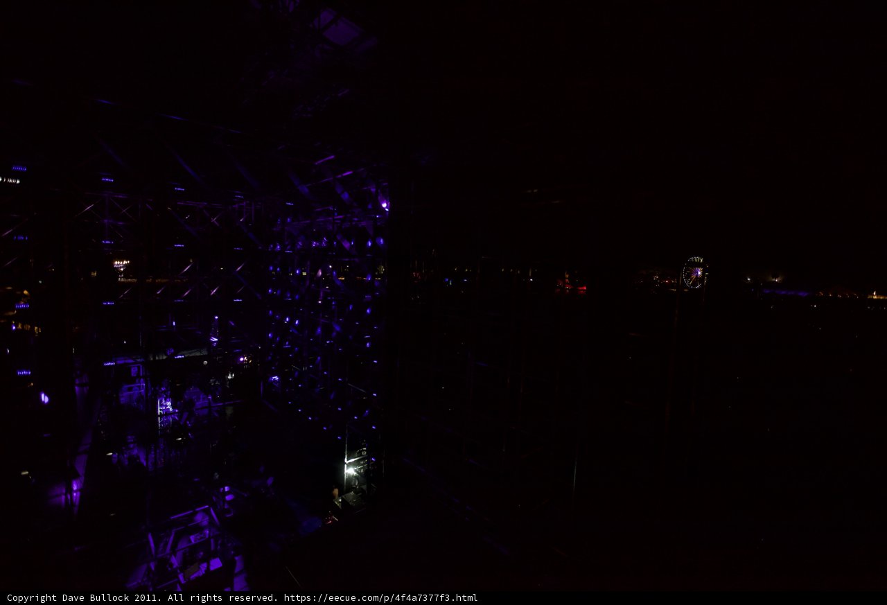 Red Rocks Amphitheatre: A Stunning Nighttime View of Vegas
