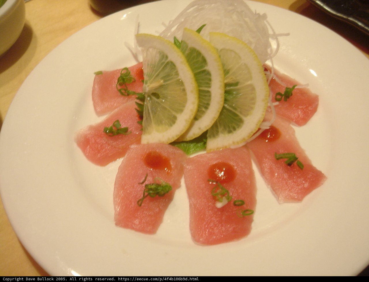 Citrus-infused Tuna Delight