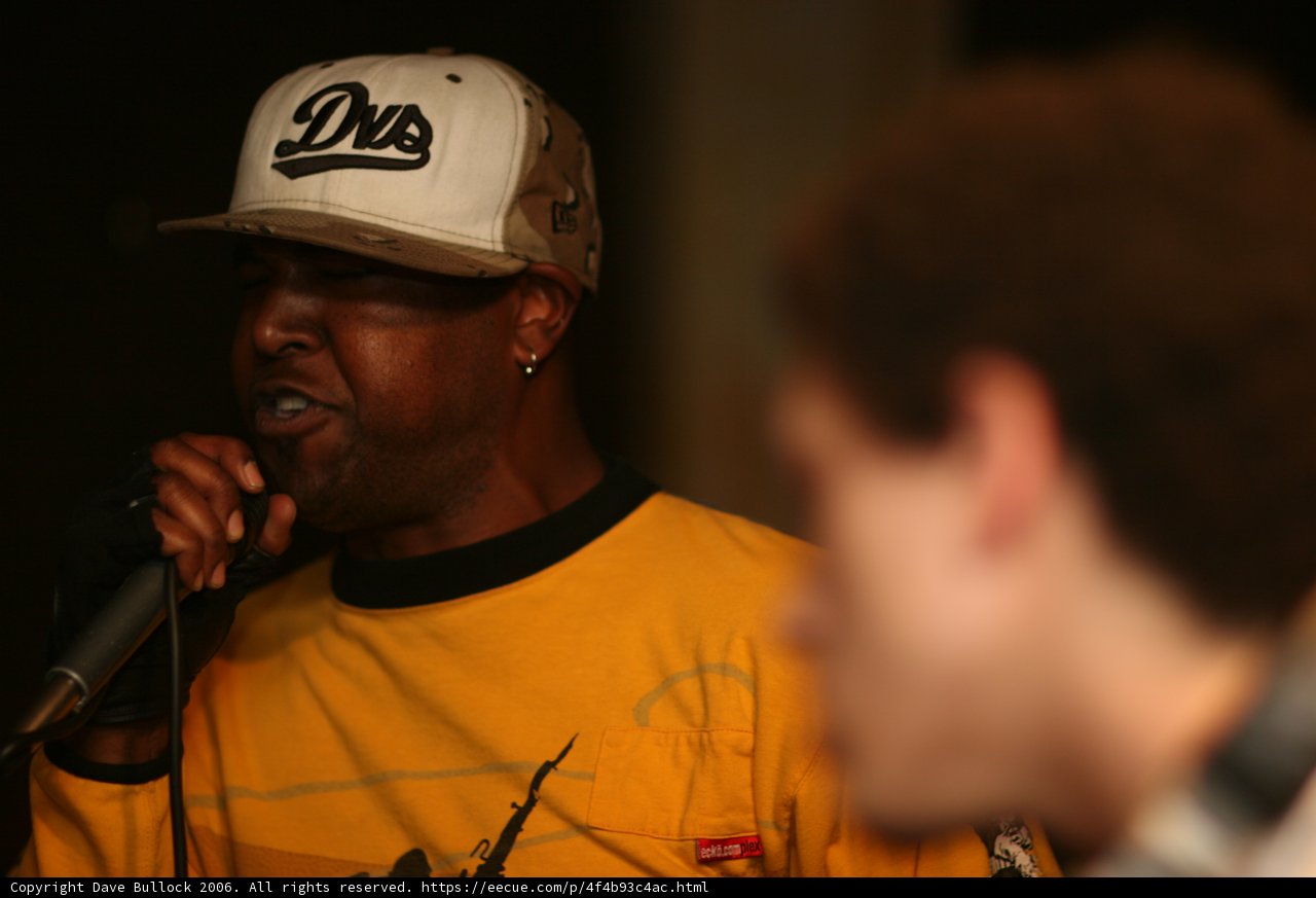 Steve J Performing with his Baseball Cap