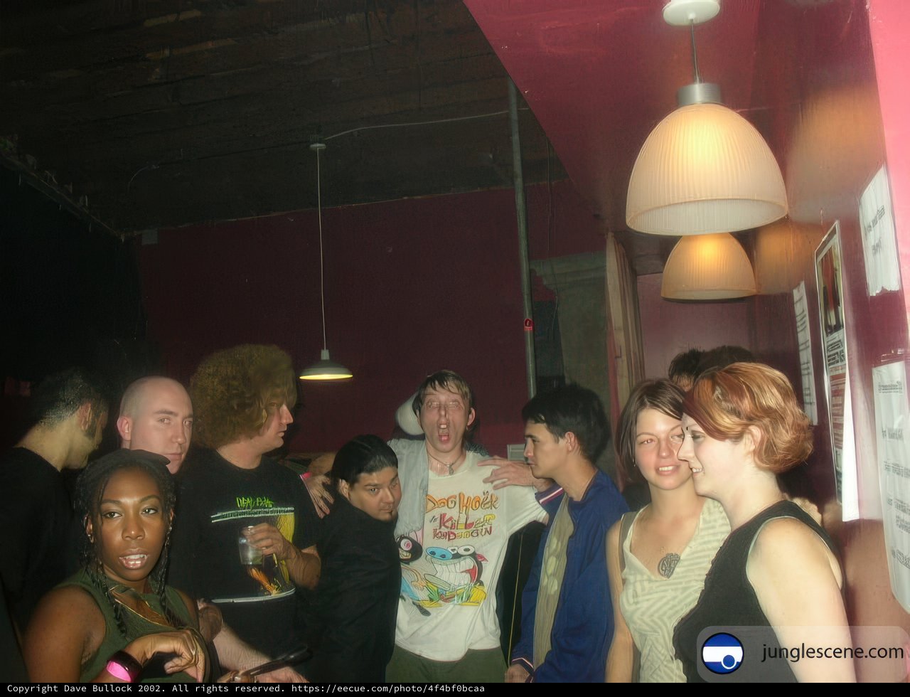 Gathering in the Night Club