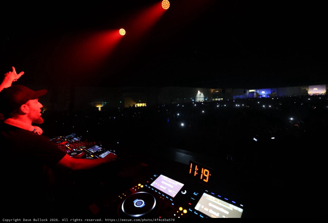 DJ Commands the Night at Wobbleland Festival