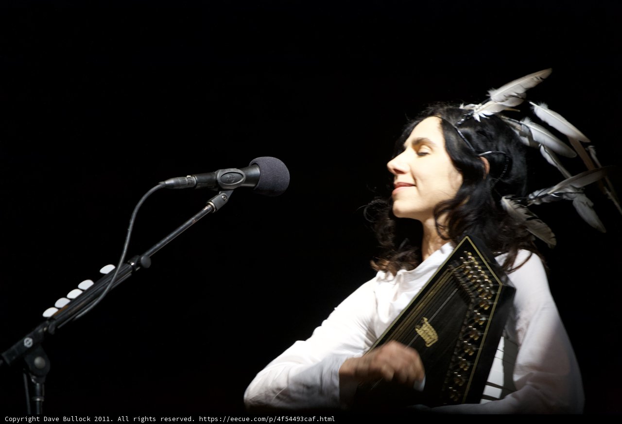 PJ Harvey rocks Coachella with feathered crown