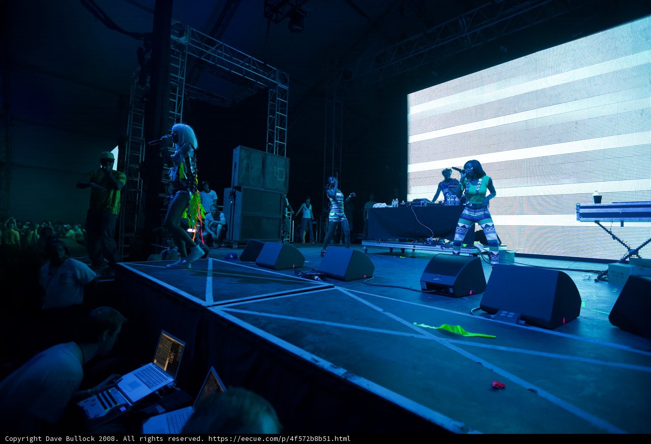 Group Performance at Coachella 2008