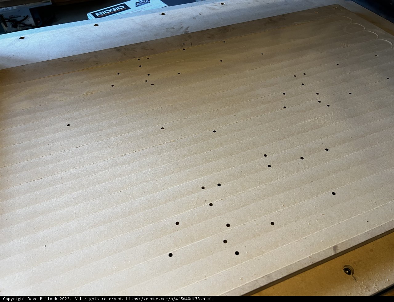Organic Plywood with Unique Design Holes