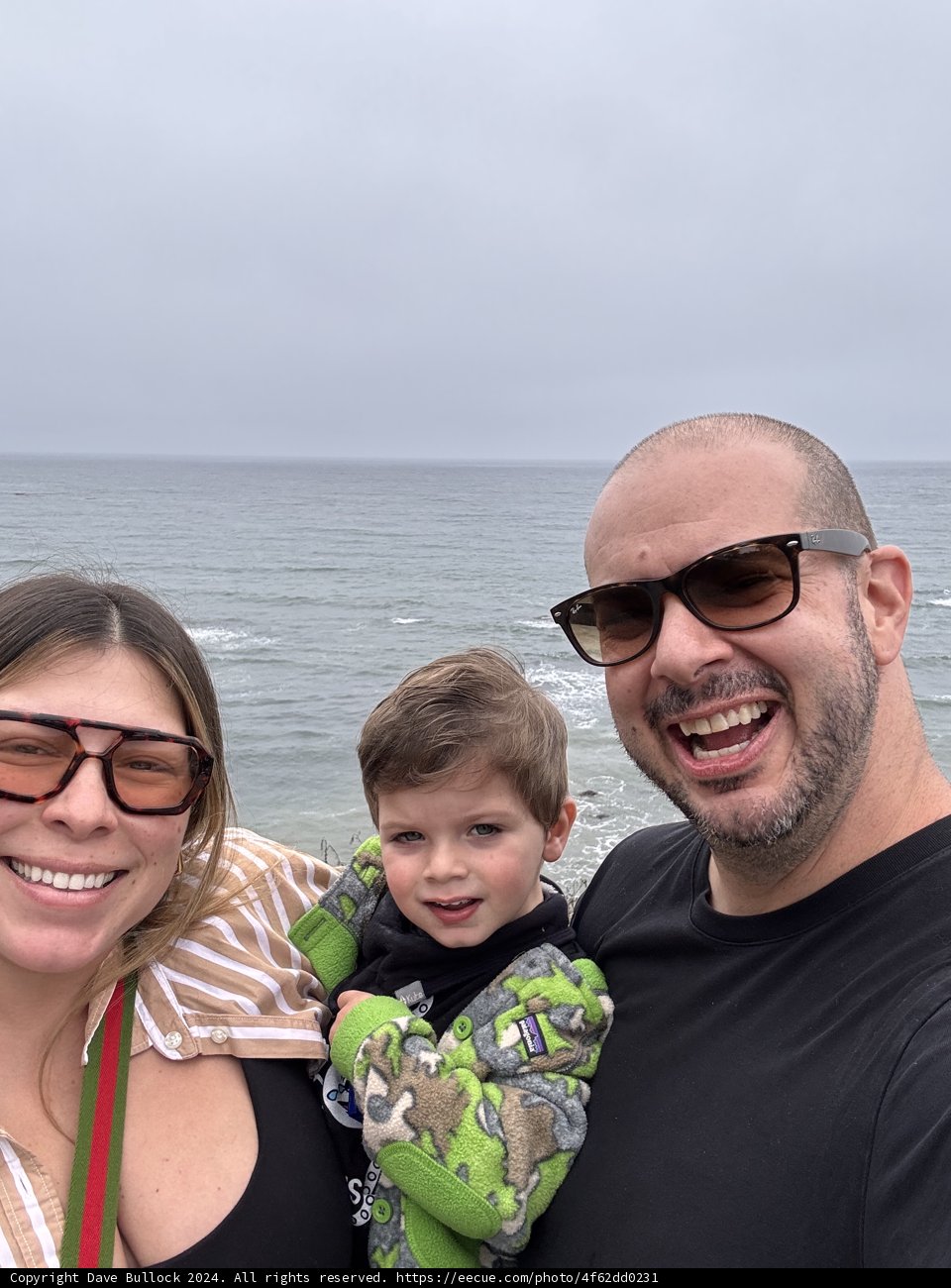 Family Joy by the Sea
