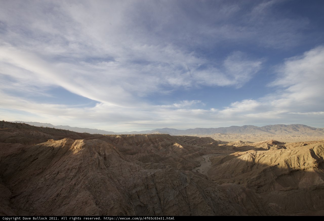 Top of the Badlands in Death Valley