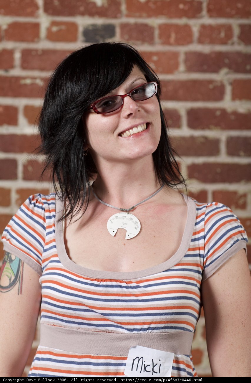 Striped Shirt and Glasses
