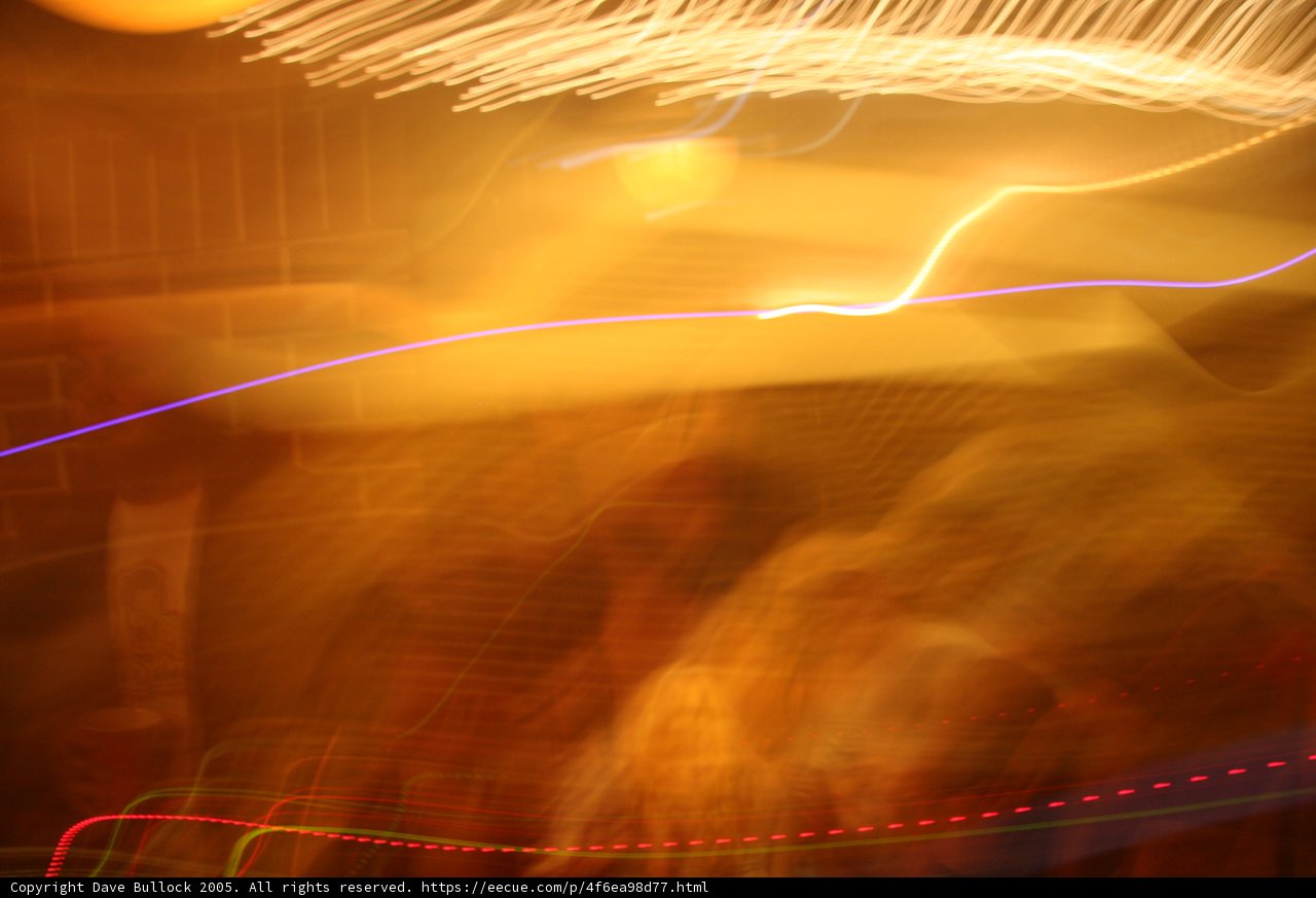 Light Trail at the Club