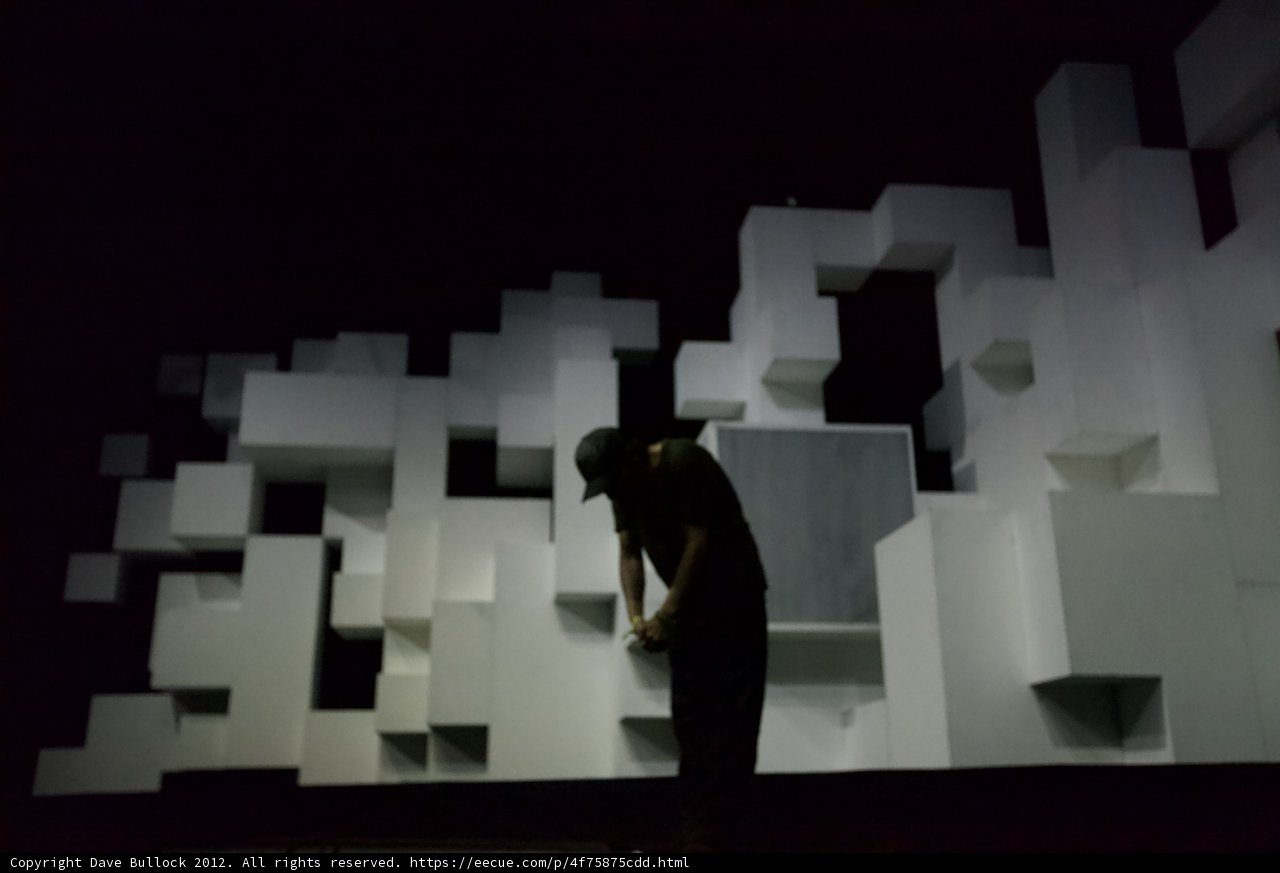 Illuminated Cross Silhouette