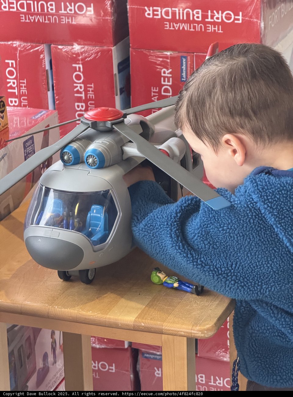 Miniature Pilot at Play