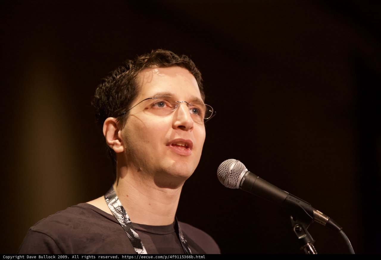 Jeff M Addressing the Crowd with Confidence at Defcon 17