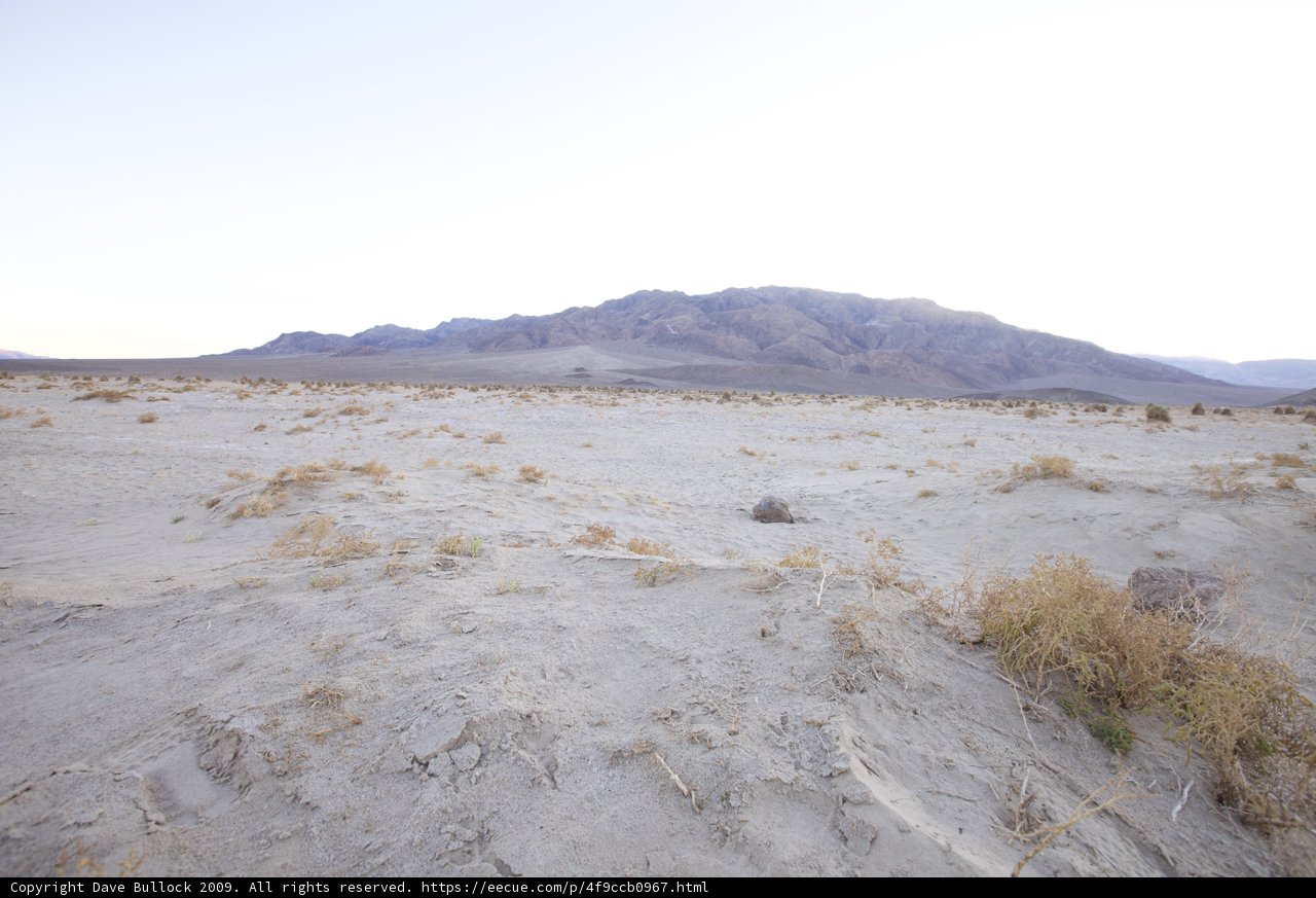 Majestic Mountains Meet Desert Landscape