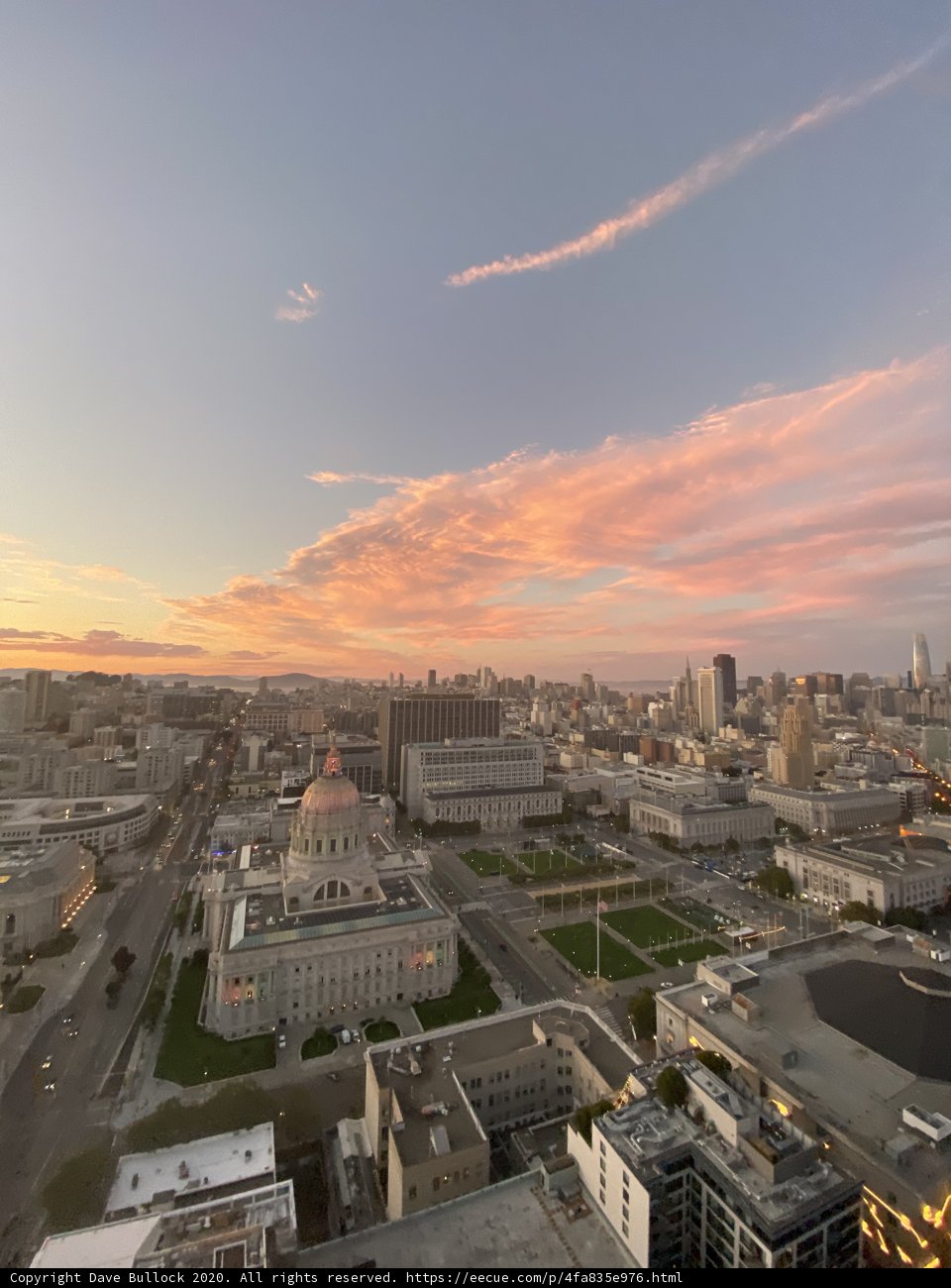 San Francisco Skyline at Sunset