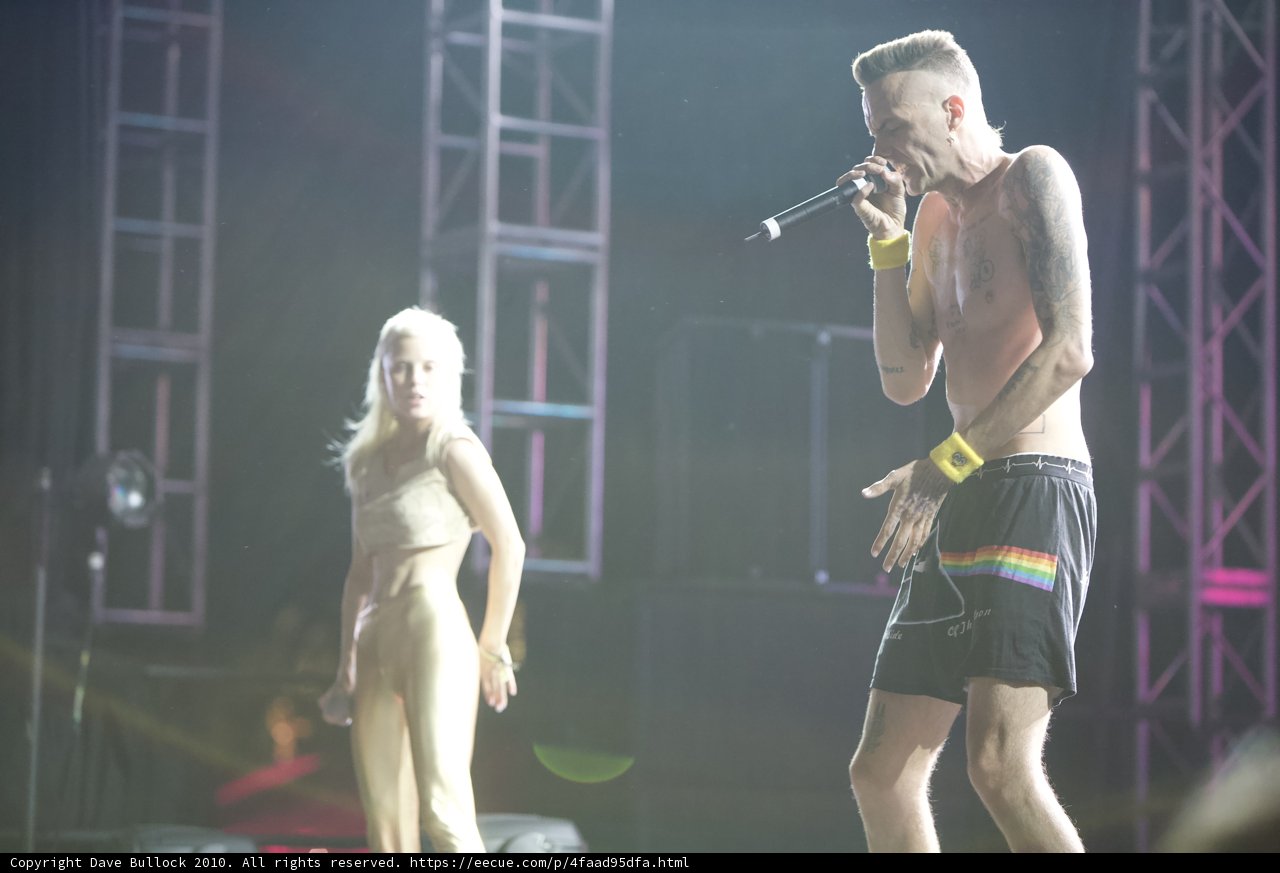 Shirtless Performer Rocks Coachella Stage