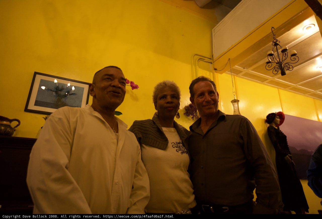 Standing in front of Yellow Wall