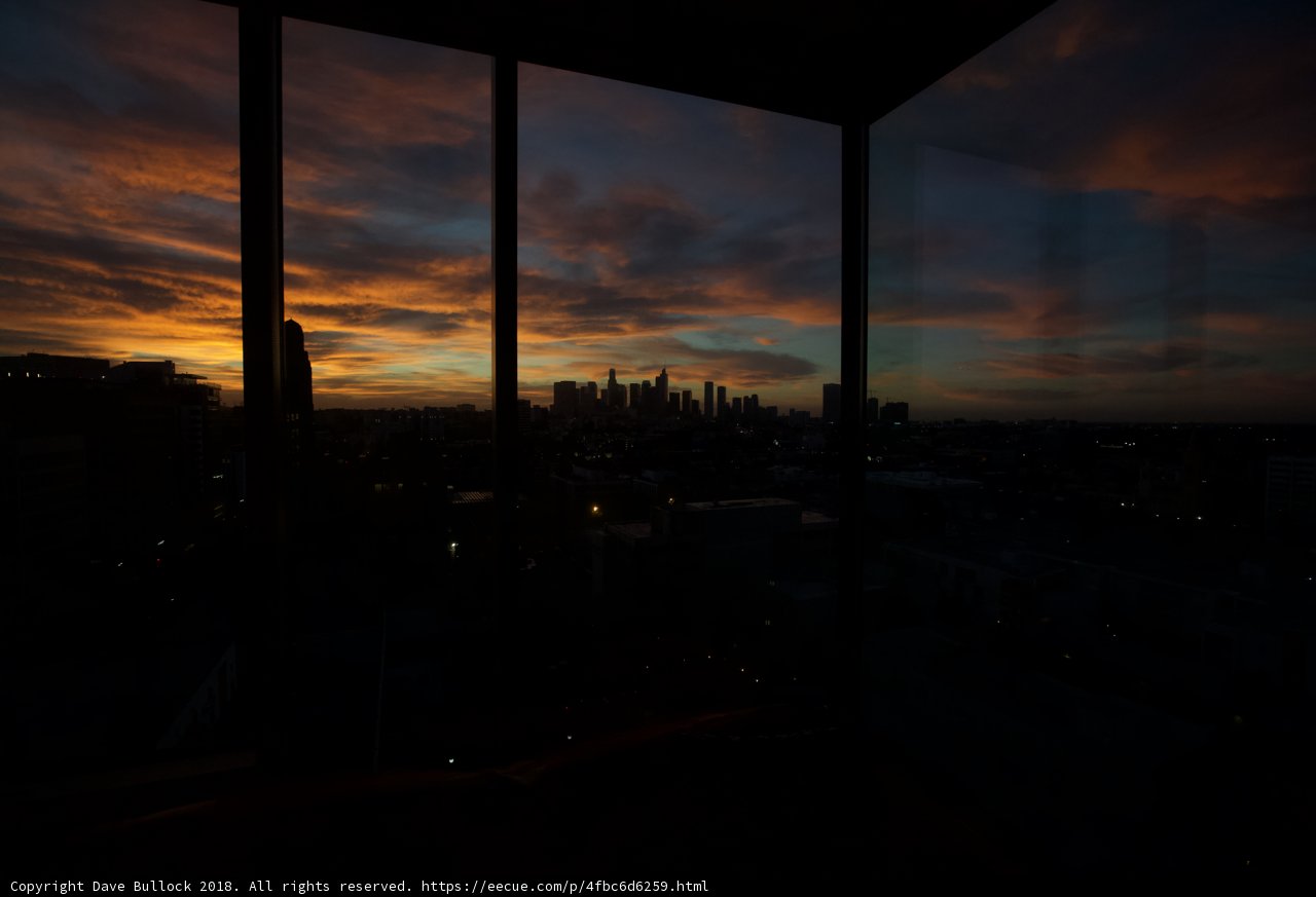 Silhouettes of City Living: Capturing the Majesty of a Sunset