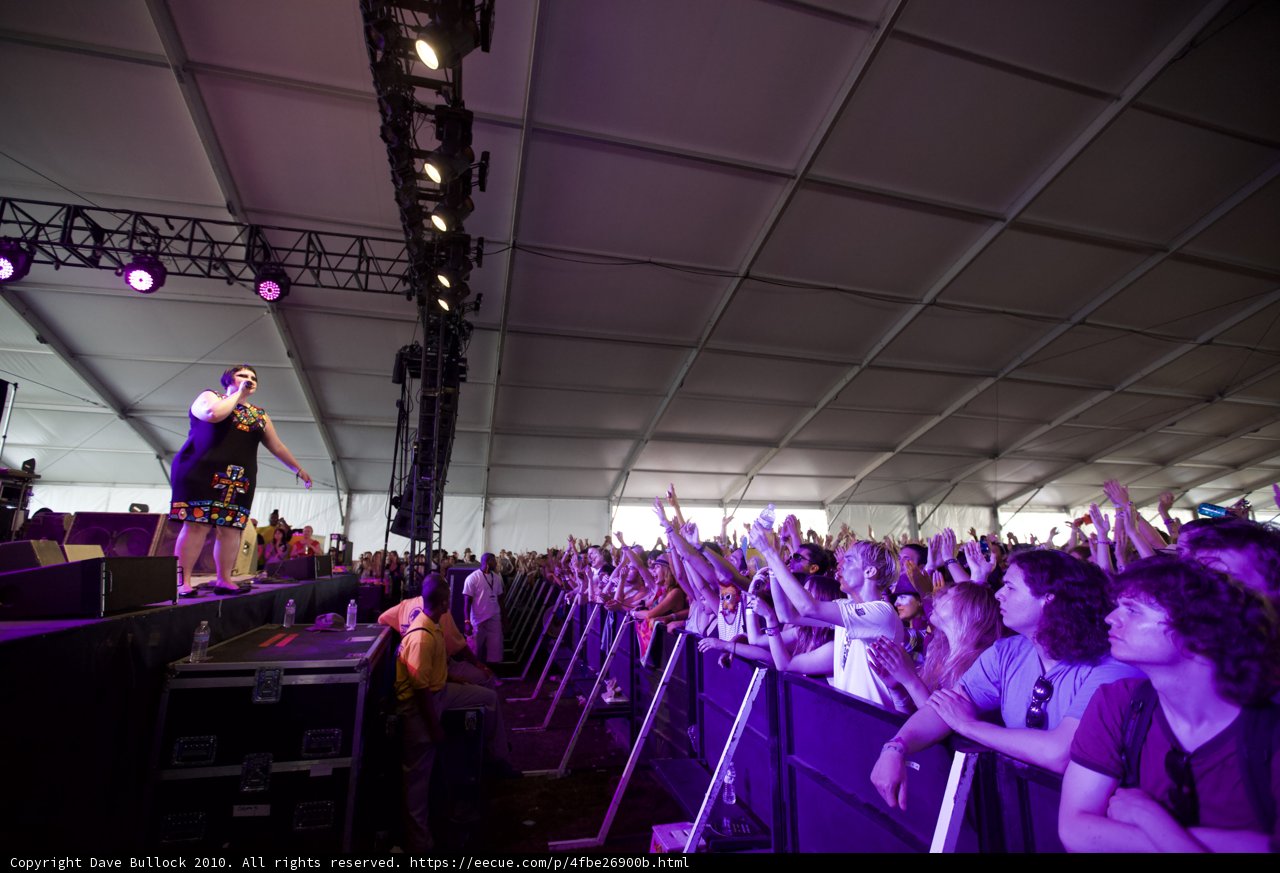 Beth Ditto Rocks Coachella